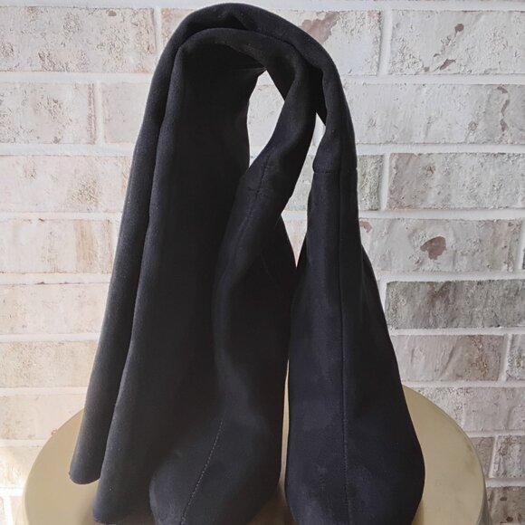 Jessica Simpson Nicolosi Over The Knee Black Stiletto High Heel Boots Women’s - Picture 5 of 6